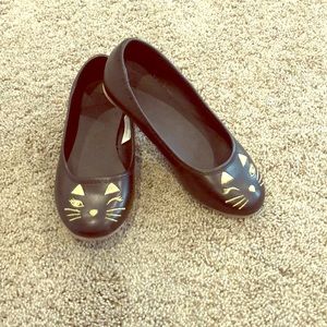Gymboree size 11 girls cat dress shoes